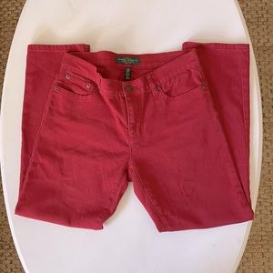 Red Ralph Lauren Jeans